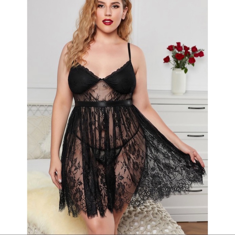 PLUS SIZE Baby Doll Dress